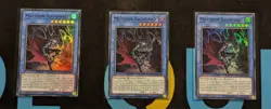 MZMU-EN022 Matador Archfiend x3 Super Rare 1st Edition YuGiOh Playset - Image 1