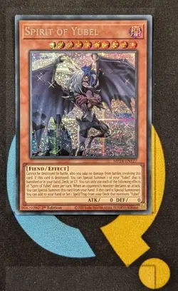 MP24-EN127 Spirit of Yubel Prismatic Secret Rare 1st Ed YuGiOh - Image 1