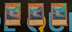 MZMU-EN034 Veiss Shark x3 Super Rare 1st Edition YuGiOh Playset - Image 1