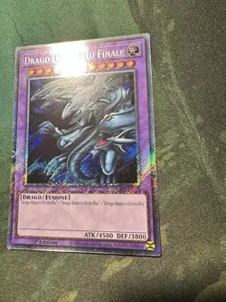 DRAGO OCCHI BLU FINALE - Yu-Gi-Oh - Platinum Secret Rare - NM RA03 IT 178 - Image 5