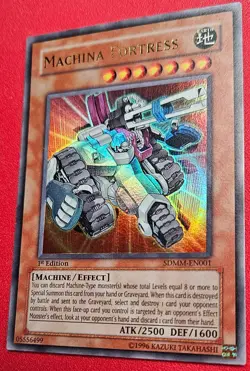 1x Yu-Gi-Oh! Machina Fortress - SDMM-EN001 - Ultra Rare - 1st Edition - NM - Image 1