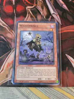 YUGIOH TCG 3X WIGHTPRINCE DUEA-EN047 COMMON 1ST EDITION - Image 1