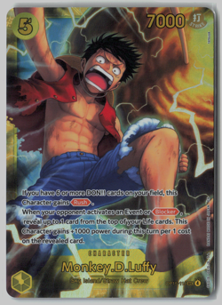 Monkey.D.Luffy OP15-119 SEC - One Piece TCG Adventure on Kami's Island - Image 1