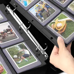 360 Pockets Toploaders Binder, 9 Pocket Toploaders Trading Card Binder for 3”... - Image 3