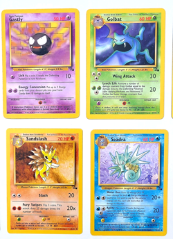 FOSSIL Uncommon & Common COMPLETE 32 Card SET Vintage WOTC Pokemon Lot NM/LP/MP - Image 4