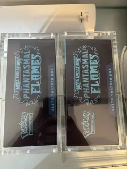 One Sealed Phantasmal Flames Elite Trainer Box ETB - Pokemon TCG + Case Lot X2 - Image 5