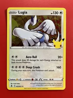 Lugia Holo Rare - 022/025 Celebrations 25th Anniversary - Pokemon TCG - Image 1