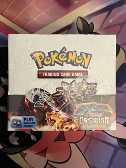 Pokemon TCG Scarlet & Violet Obsidian Flames SV03 Booster Box FACTORY SEALED. 820650863745 - Image 1