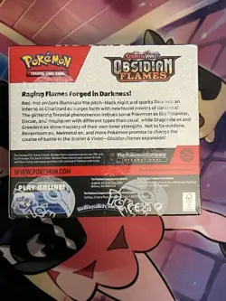 Pokemon TCG Scarlet & Violet Obsidian Flames SV03 Booster Box FACTORY SEALED. 820650863745 - Image 2