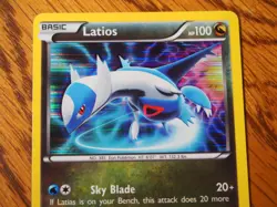 Pokemon 2012 Dragon Vault Latios foil card in mint condition - Image 2