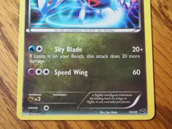 Pokemon 2012 Dragon Vault Latios foil card in mint condition - Image 3