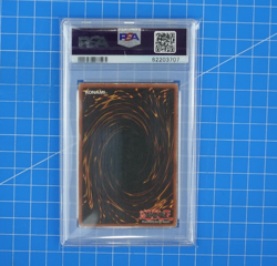 2002 Blue Eyes White Dragon LOB-001 Ultra Rare English Yugioh Card PSA 5 - Image 5