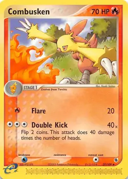Combusken 27/109 Ruby and Sapphire Pokemon - Image 1