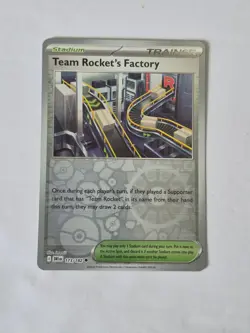 Team Rocket's Factory 173/182 Uncommon Destined Rivals Pokemon Reverse Holo NM - Image 1