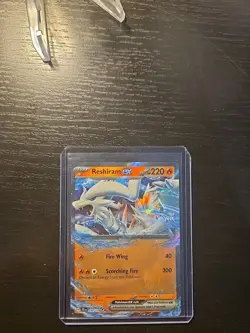 Reshiram EX 30/159 Pokemon TCG Journey Together Holo Ultra Rare NM - Image 1