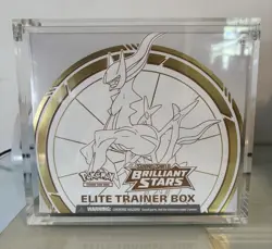 Factory Sealed 2022 Pokemon TCG Sword & Shield Brilliant Stars Elite Trainer ETB 820650850127 - Image 1
