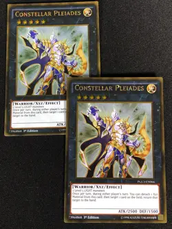 Yugioh Constellar Pleiades PGL3-EN066 1ST GOLD X2 (NM) - Image 1
