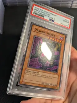 Yugioh Dragon Seeker TP2-002 Super Rare PSA 8 NM-MT! - Image 3