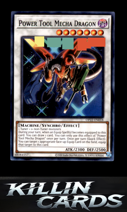 Power Tool Mecha Dragon OP22-EN018 Common OTS Tournament Pack 22 YuGiOh Card NM - Image 1