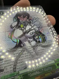 Weiss Schwarz "Gotcha..." Guilty SP Foil Autographed NIKKE NIK/S117-E064SP - Image 4