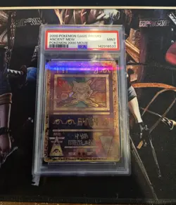Pokemon TCG Ancient Mew Promo Card Pokemon the Movie 2000 PSA 9 - Image 1