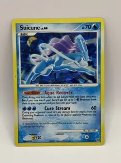 Suicune - 19/132 - Pokemon Secret Wonders Holo Card Cracked Ice Promo LP/MP - Image 1