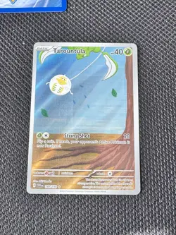Pokemon TCG Spidops ex 243/198 & Tarountula 199/198 SIR CARDS SET CONNECTING ART - Image 4