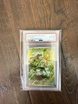 Caterpie 172/165 SV 151 Illustration Rare PSA 10 GEM MINT Holofoil Pokemon Card - Image 1