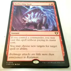 MAGIC MTG "Deflecting Swat" Commander Masters NEVER USED !! CARD - Image 4