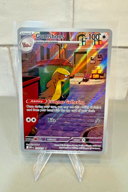 Pokemon TCG GUMSHOOS Illustration Rare Card #153/132 Mega Evolutions - Image 1