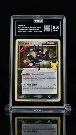 Greninja Star SWSH144 SWSH: Sword & Shield Promo Cards Holo TAG 8.5 - Image 1