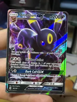 Umbreon GX 80/149 Sun & Moon Base Set 2017 Holo Rare Pokemon Card TCG - Image 3