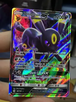 Umbreon GX 80/149 Sun & Moon Base Set 2017 Holo Rare Pokemon Card TCG - Image 4