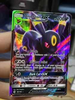 Umbreon GX 80/149 Sun & Moon Base Set 2017 Holo Rare Pokemon Card TCG - Image 5
