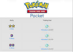 Pokemon Pocket TCG Trading Card 2 Star Shiny Lucario EX DIGITAL - Image 2