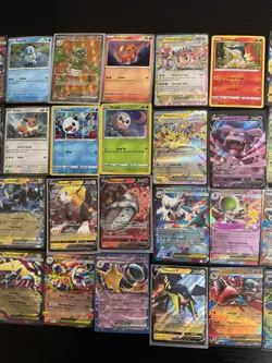 Lot Of 40 Pokemon Cards, Full Arts, Ex, Vmax Cards - Image 3