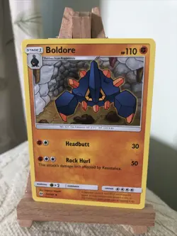 Pokemon Trading Card Game Boldore Sun And Moon Base Set Card #70/149 - Image 1