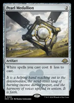 Pearl Medallion R Modern Horizons 3 294 Normal NM - Image 1