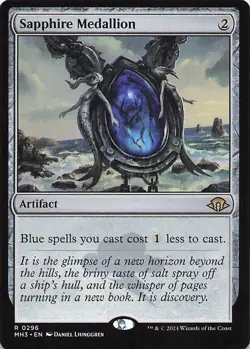 Sapphire Medallion Modern Horizons 3 Regular - Image 1