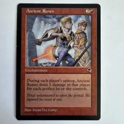 Magic the Gathering (mtg): TMP: Ancient Runes - Image 1