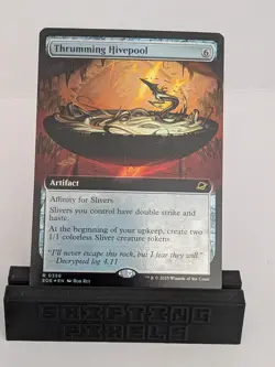Thrumming Hivepool - Extended Art Foil - Edge of Eternities - EOE R 0356 - Image 1