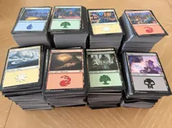 🔥 MTG Bulk Basic Land Lot (over 2500 Magic The Gathering Lands) - Image 1