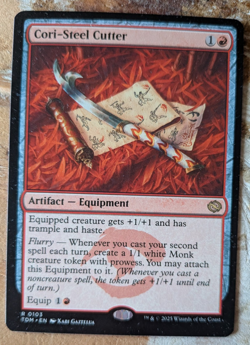 MTG Cori-Steel Cutter - Tarkir: Dragonstorm NM - Image 1