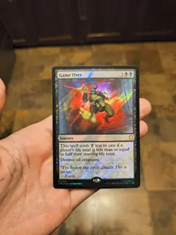 MTG: TMNT - Game Over (Surge Foil) Commander (TMC) R 0018 - Image 1