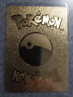 MEWTWO GX Gold Foil Fan Art ULTRA RARE POKEMON NM - Image 2