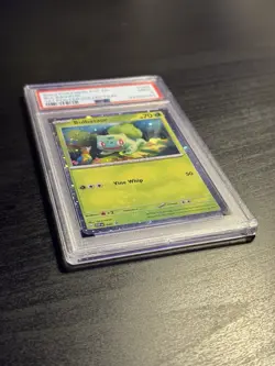 Pokemon SVP EN-SV Black Star Promo Bulbasaur 151 Poster Collection 46 2023 PSA 9 - Image 2