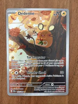 Pokemon TCG Dedenne 093/088 Perfect Order Shiny Rare Illustration Rare NM Card - Image 1