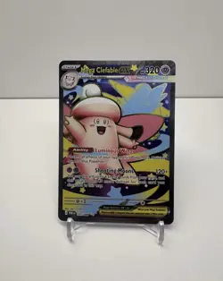 Pokemon TCG Mega Clefable Ex 103/088 Perfect Order Ultra Rare Full Art Holo - Image 1