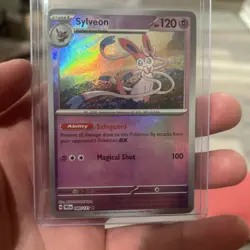 Pokemon TCG Sylveon Master Ball Pattern 040/131 Prismatic Evolutions Holo - Image 1