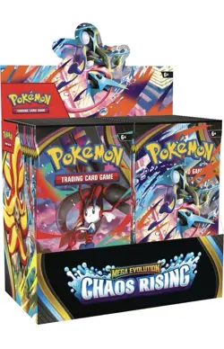 Pokemon TCG: Mega Evolution-Chaos Rising Booster Display Box New Sealed PRESALE - Image 1